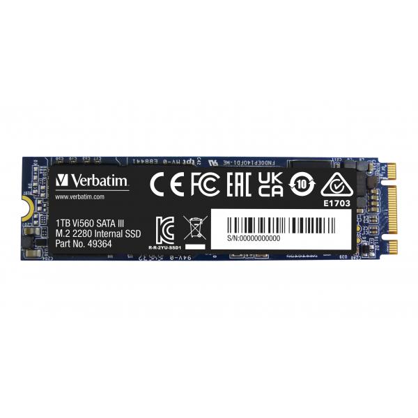 Verbatim Vi560 S3 - SSD - 1TB - interno - M.2 2280