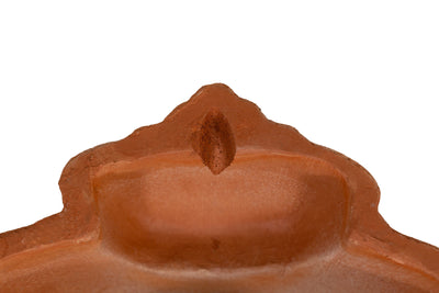 Biscottini Lanterna Lampada da parete da appendere in Terracotta 100% Made in Italy interamente Lavorata a Mano