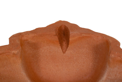 Biscottini Lanterna Lampada da parete da appendere in Terracotta 100% Made in Italy interamente Lavorata a Mano