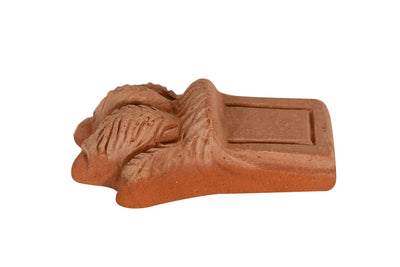 Biscottini Set 12 Piedini A ZAMPA DI LEONE sottovaso per vasi in Terracotta Toscana 100% Made In Italy interamente Lavorata a Mano