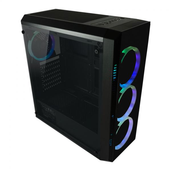 LC-Power Gaming 703B - Quad-Luxx Midi Tower Nero (LC Power Gaming 703B Quad-Lux - tower)