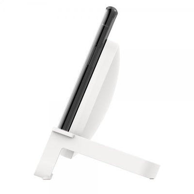Belkin SUPPORTO DI RICARICA WIRELESS 10W CON ALIMENTATORE (Boost Charge White Indoor - Warranty: 12M)