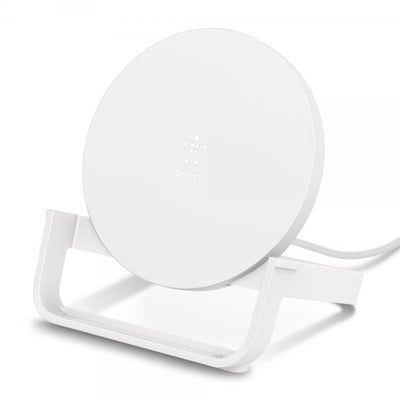 Belkin SUPPORTO DI RICARICA WIRELESS 10W CON ALIMENTATORE (Boost Charge White Indoor - Warranty: 12M)
