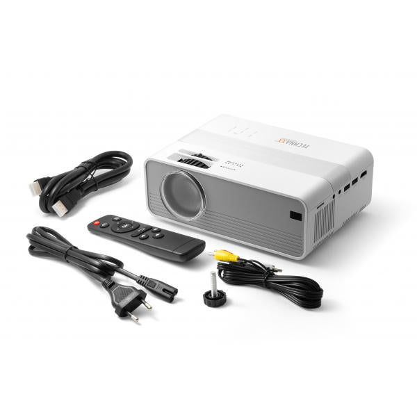 Proiettore Technaxx TX-127 - HD (1280x720) - 2000 Ansi Lumen - Bianco