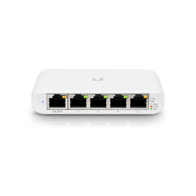 Switch di rete Ubiquiti Unifi Switch UniFi USW Flex Mini - 5 porte RJ-45 - Gestito (Managed) - Gigabit Ethernet (10/100/1000) - Supporto Power over Ethernet (PoE)