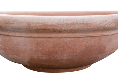Biscottini Ciotola in Terracotta 100% Made in Italy interamente Lavorata a Mano Vaso