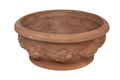 Biscottini Ciotola in Terracotta 100% Made in Italy interamente Lavorata a Mano Vaso