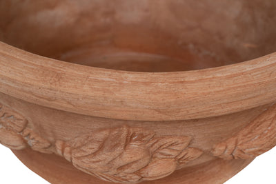 Biscottini Ciotola in Terracotta 100% Made in Italy interamente Lavorata a Mano Vaso