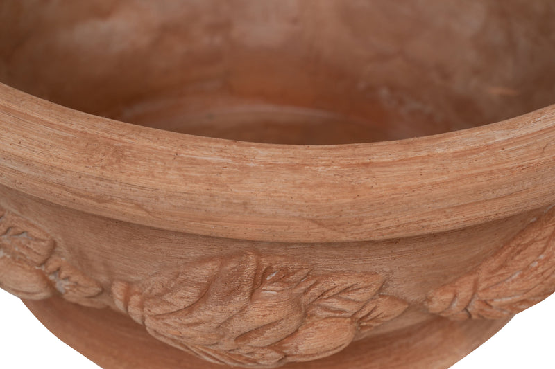 Biscottini Ciotola in Terracotta 100% Made in Italy interamente Lavorata a Mano Vaso