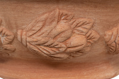 Biscottini Ciotola in Terracotta 100% Made in Italy interamente Lavorata a Mano Vaso