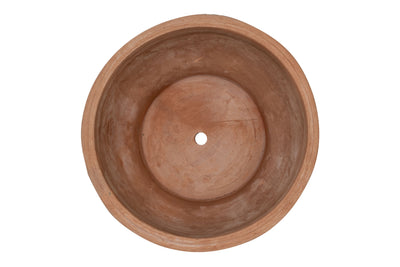 Biscottini Ciotola in Terracotta 100% Made in Italy interamente Lavorata a Mano Vaso