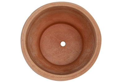 Biscottini Ciotola in Terracotta 100% Made in Italy interamente Lavorata a Mano Vaso