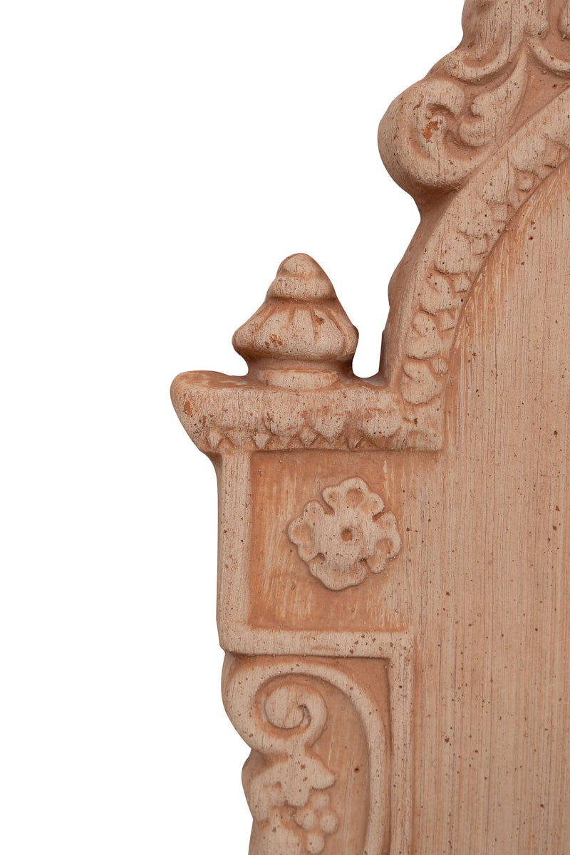 Biscottini Fontana a muro da parete da appendere in Terracotta 100% Made in Italy interamente Lavorata a Mano