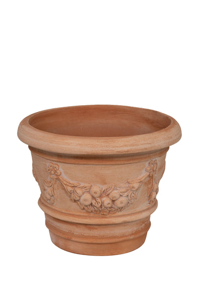 Biscottini Vaso in Terracotta 100% Made in Italy interamente Lavorata a Mano realizzato