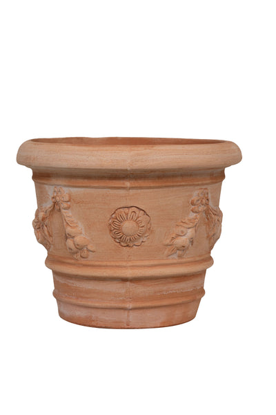 Biscottini Vaso in Terracotta 100% Made in Italy interamente Lavorata a Mano realizzato