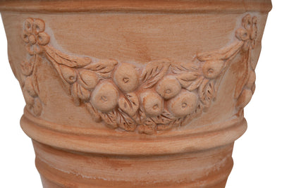 Biscottini Vaso in Terracotta 100% Made in Italy interamente Lavorata a Mano realizzato