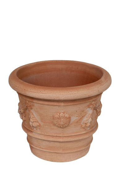 Biscottini Vaso in Terracotta 100% Made in Italy interamente Lavorata a Mano realizzato