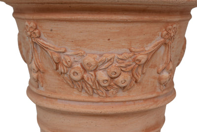 Biscottini Vaso in Terracotta 100% Made in Italy interamente Lavorata a Mano realizzato