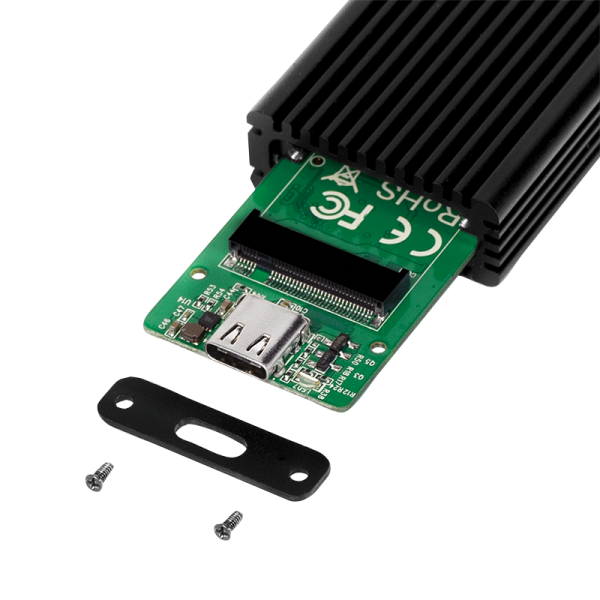 Box Esterno SSD USB3.2 Gen 2x1 USB-C PCIe NVMe