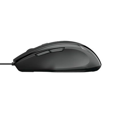 Mouse Gaming Trust Voca - Forma confortevole - Usb - Nero