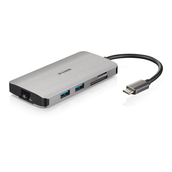 Docking station - D-LINK - DUB-M810 - USB-C / Thunderbolt 3 - HDMI - 1GbE