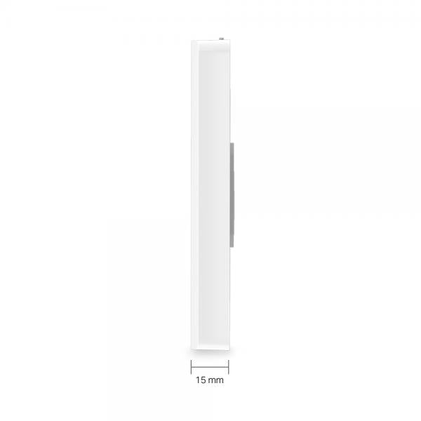 TP-Link Omada EAP235-Wall 1167 Mbit/s Bianco Supporto Power over Ethernet [PoE] (TP-LINK WLAN AC1200 Access Point Dualband EAP235-Wall)