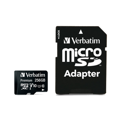 Verbatim Premium U1 256 GB MicroSDXC UHS-I Classe 10