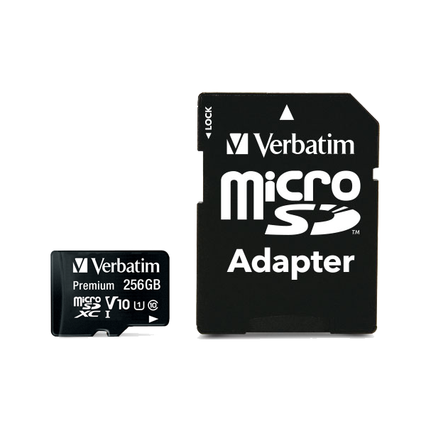 Verbatim Premium U1 256 GB MicroSDXC UHS-I Classe 10