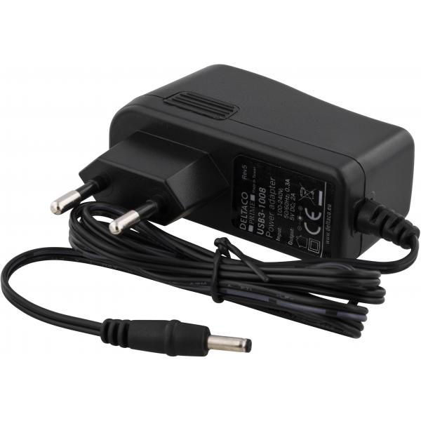 Deltaco USB3-1008 cavo USB USB 3.2 Gen 1 [3.1 Gen 1] 15 m USB A Nero (DELTACO USB3-1008 - USB forl?ngerkabel)