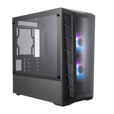 Case MasterBox MB320L - mATX- ARGB con HUB- 2USB3- 2x120mm NO PSU