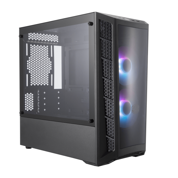 Case MasterBox MB320L - mATX- ARGB con HUB- 2USB3- 2x120mm NO PSU