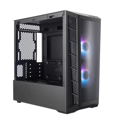 Case MasterBox MB320L - mATX- ARGB con HUB- 2USB3- 2x120mm NO PSU