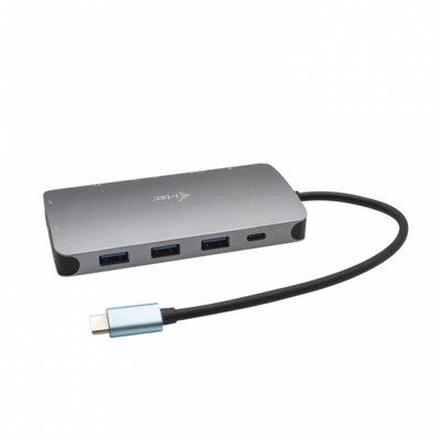 Metal USB-C Nano Dock HDMI / VGA con LAN + Power Delivery 100 W