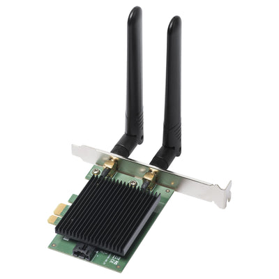 Adattatore WiFi AX3000 Scheda plug-in WLAN PCI Express 3000 MBit/s Bluetooth 5.0, EW-7833AXP