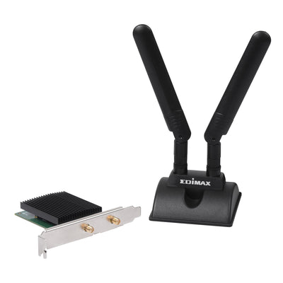 Adattatore WiFi AX3000 Scheda plug-in WLAN PCI Express 3000 MBit/s Bluetooth 5.0, EW-7833AXP