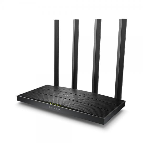 Router F (FTTH* FTTB Ethernet) fino a 1Gbps, Wi-Fi AC1200 - Wi-Fi Dual Band - 4 esterne fisse + 1 interna per una copertura ottimale.