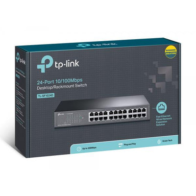 Tplink Hub Switch 24 Porte 10/100 Desktop Tl-sf1024d