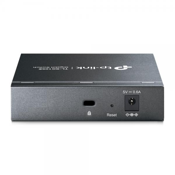 TP-LINK TL-SG105E switch di rete L2 Gigabit Ethernet (10/100/1000) Nero