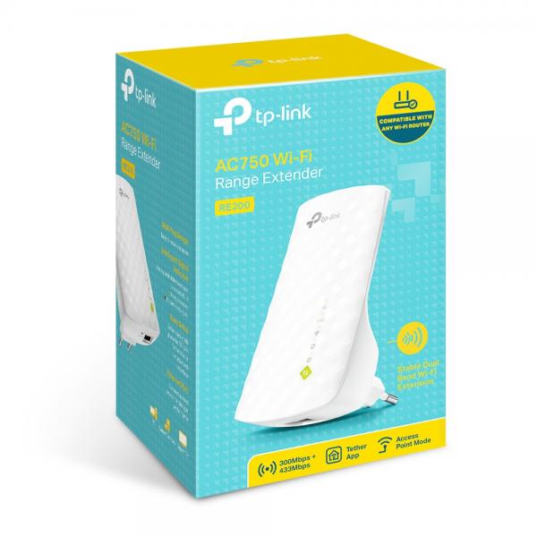 Tplink Range Extender 750mbps Wifi Ac750 Re200