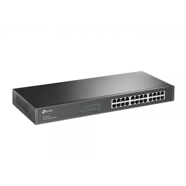 TP-LINK TL-SG1024 switch di rete Gestito L2 Gigabit Ethernet (10/100/1000) Nero