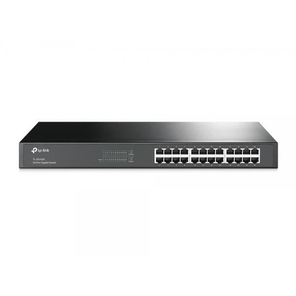TP-LINK TL-SG1024 switch di rete Gestito L2 Gigabit Ethernet (10/100/1000) Nero