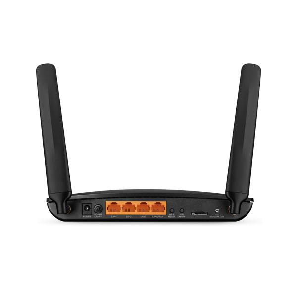 Tplink Router 4g Lte Dualband 300mbps 1xsim 2xant 10/100 Wifi Tl-mr6400