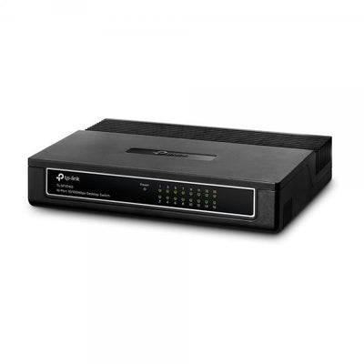 TP-LINK TL-SF1016D switch di rete Fast Ethernet (10/100) Nero