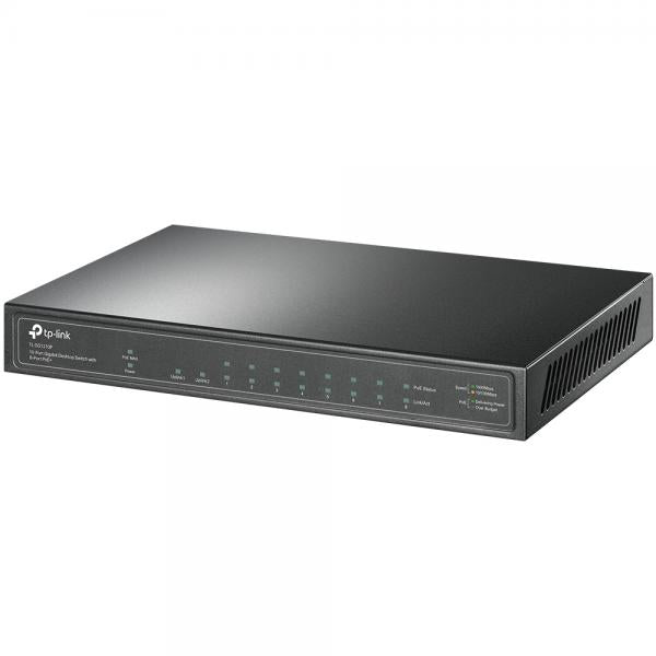 TP-LINK TL-SG1210P - Switch - non gestito - 8 x 10/100/1000 (PoE+)