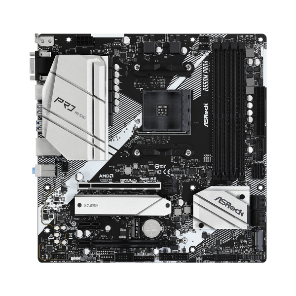 Asrock B550M Pro4 AMD B550 Presa AM4 micro ATX
