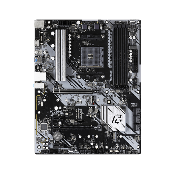 ASRock B550 Phantom Gaming 4 - Motherboard - ATX - Socket AM4 - AMD B550 Chipsatz - USB 3.2 Gen 1 - Gigabit LAN - Onboard-Grafik (CPU erforderlich)