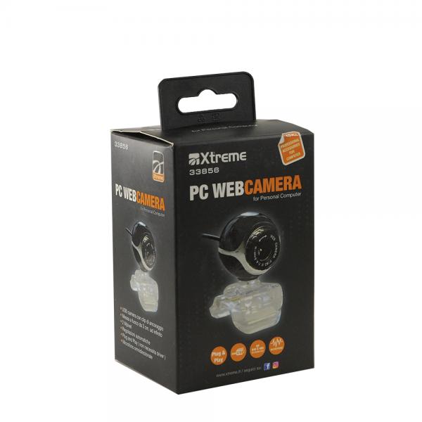 Webcam Con Microfono Usb2.0 Plug And Play
