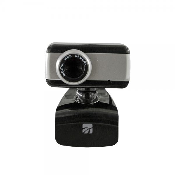 Webcam Hd 640x480 Con Microfonousb2.0 Nero/silver