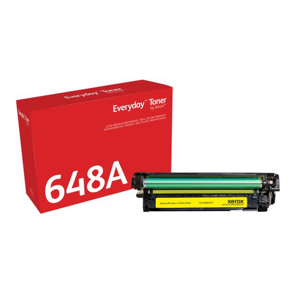 TONER COMPATIBILE - Everyday Giallo con HP 648A (CE262A)