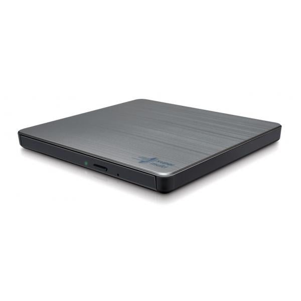 Masterizzatore esterno LG Hitachi GP60NS60 - Portatile Ultra Sottile - Silver